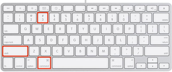 macOSで画面全体をキャプチャーするキーボードショートカット